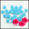 Fashion Crystal Beads, contas de cristal de porcelana laranja